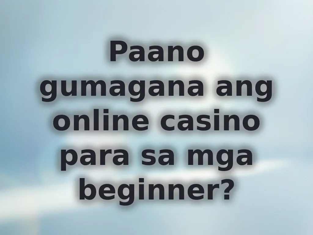 Gambling basics